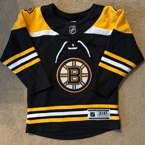 NHL Boston Bruins 100 Year Anniversary Jersey Size 2/4T